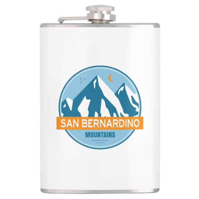 San Bernardino Flachmann (Vorderseite)