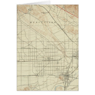 San Bernardino Quadrangon mit San Andreas Rift