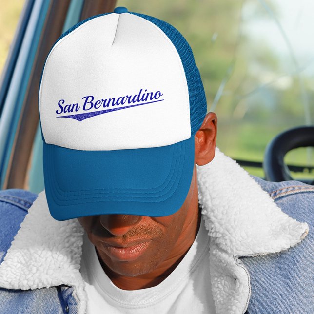 San Bernardino Truckerkappe (Von Creator hochgeladen)