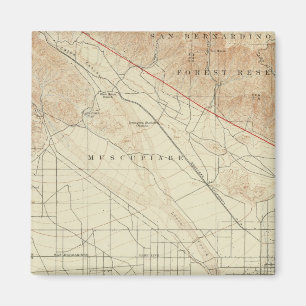 San Bernardino Viereck mit San Andreas-Rift Magnet