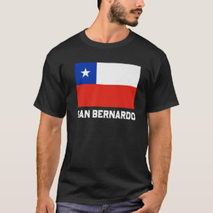 San Bernardo Republica Chile Emblem Escudo Bandera T-Shirt