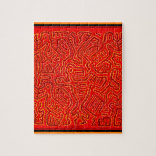 San Blas Insel Mola Geister Puzzle