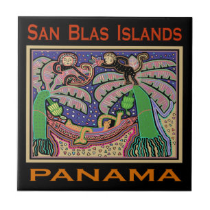 San Blas Inseln Panama Mola Fliese