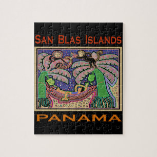 San Blas Inseln Panama Mola Puzzle