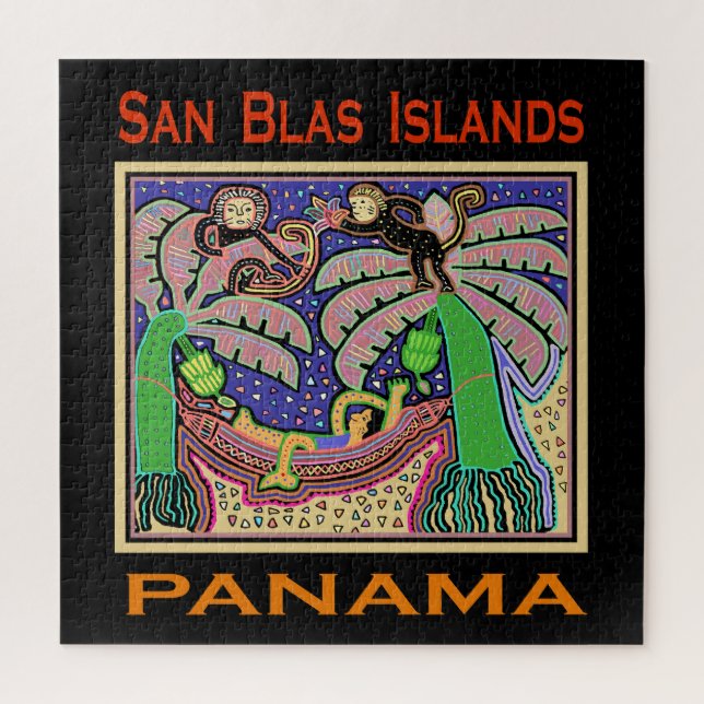 San-Blas-Inseln - Panama Puzzle (Vertikal)