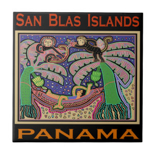 San Blas Islands Panama Mola Fliese