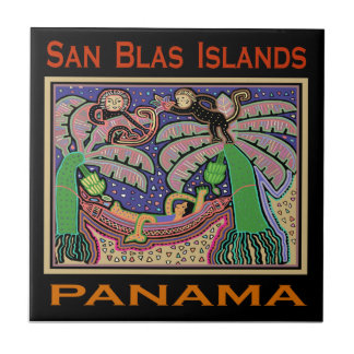 San Blas Islands Panama Mola Fliese