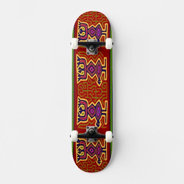 San Blas Tribal Skateboard (Vorderseite)