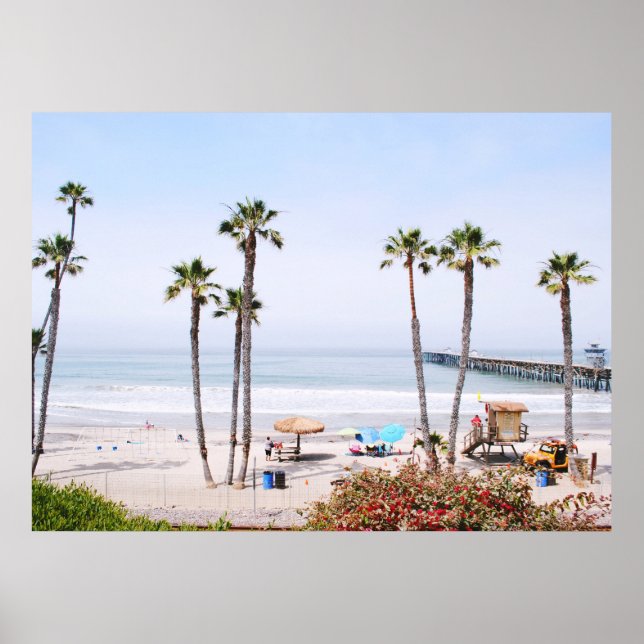 SAN CLEMENTE BEACH, KALIFORNIEN, USA POSTER (Vorne)