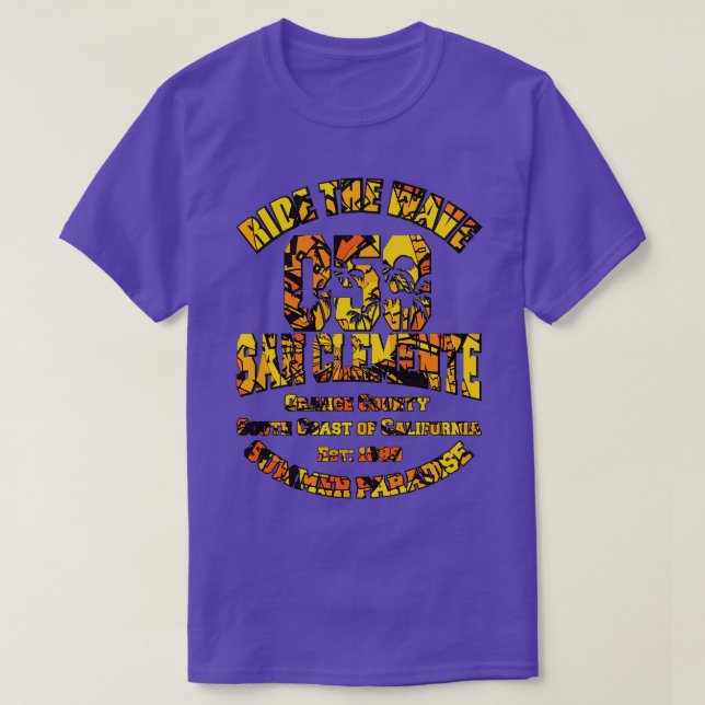 San Clemente Ca USA Geschenk T-Shirt (Design vorne)
