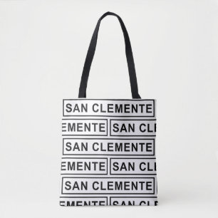 San Clemente ganz über Druck-Tasche