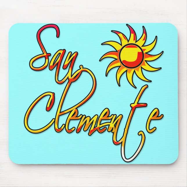 San Clemente Mousepad (Vorne)