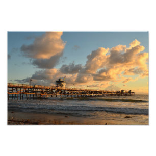 San Clemente-Sonnenuntergang Fotodruck