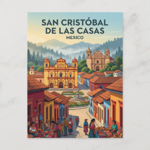 San Cristóbal de las Casas Mexiko Postkarte