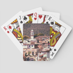 San Cristobal mit Glockenturm Spielkarten