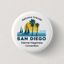 San Diego 2026 International Convention Pin Button