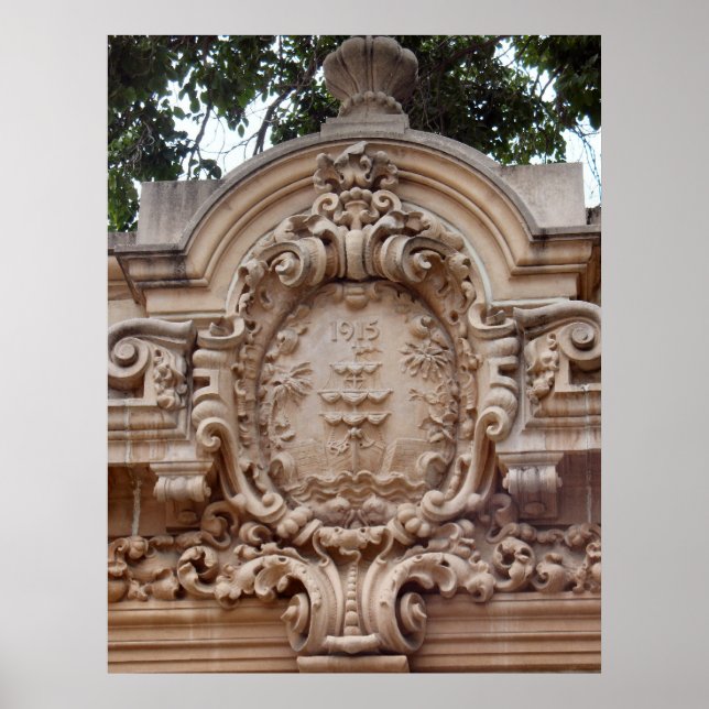 san-diego-Architektur Poster (Vorne)