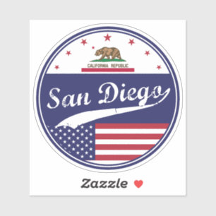 San Diego Aufkleber