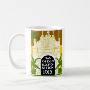 San Diego Ausstellung 1915 Kaffeetasse