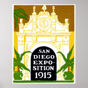 San Diego Ausstellung 1915 Poster