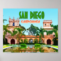 San Diego Balboa Park Vintag