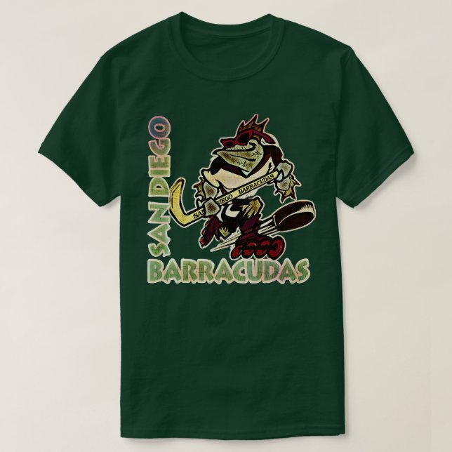 San Diego Barracudas Roller Hockey T-Shirt (Design vorne)