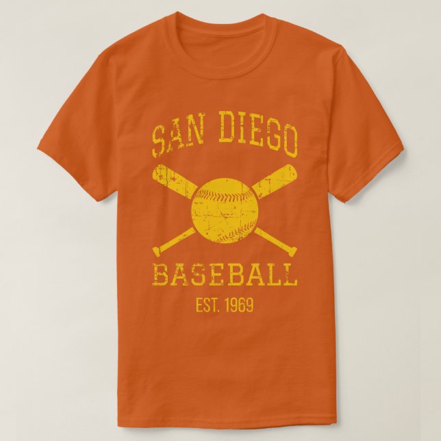 San Diego Baseball Team I T-Shirt (Design vorne)