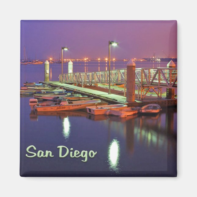 San Diego Bay Pier Magnet (Vorne)