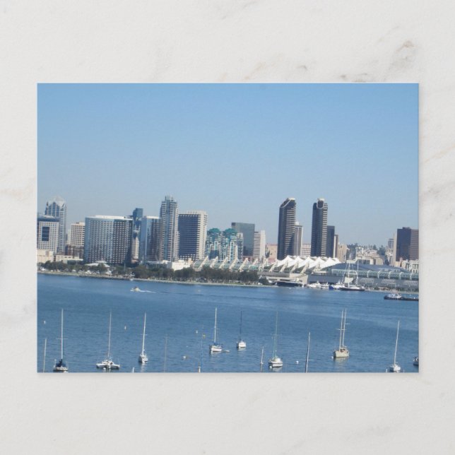 SAN DIEGO BAY POSTCARD POSTKARTE (Vorderseite)