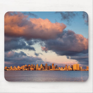 San Diego Bay Stadt-Skyline Mousepad
