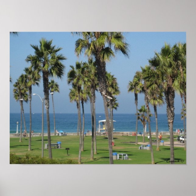 San Diego Beach Poster (Vorne)