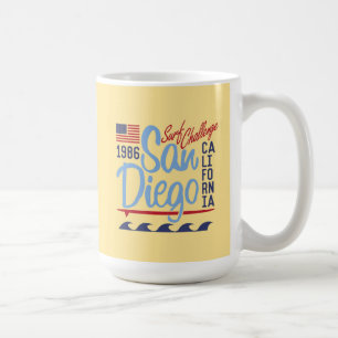 San Diego Brandungs-Herausforderung 1986 Kaffeetasse