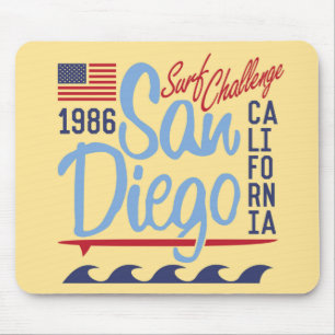 San Diego Brandungs-Herausforderung 1986 Mousepad