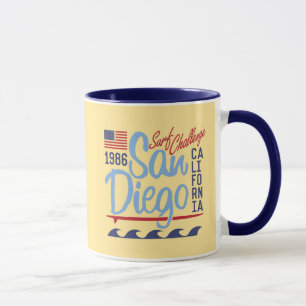 San Diego Brandungs-Herausforderung 1986 Tasse