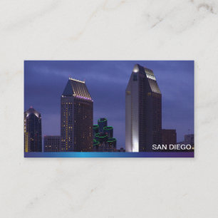 San Diego Business Card Foto Visitenkarte