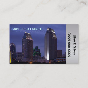 San Diego Business Card Foto Visitenkarte