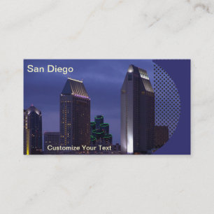 San Diego Business Card Foto Visitenkarte