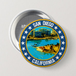 San Diego Button