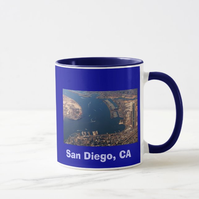 San Diego, CA-Antenne, San Diego, CA Tasse (Rechts)
