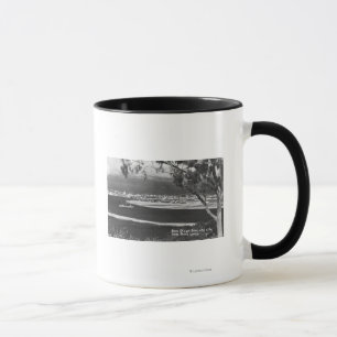 San Diego, CA-Bucht und Stadt vom Point Loma Tasse