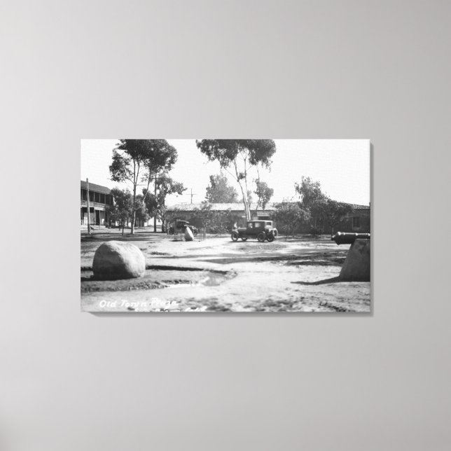 San Diego, CA Old Town Plaza View Foto Leinwanddruck (Vorderseite)