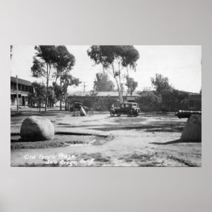 San Diego, CA Old Town Plaza View Foto Poster