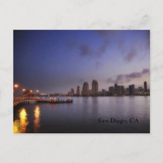 San Diego, CA Postkarte