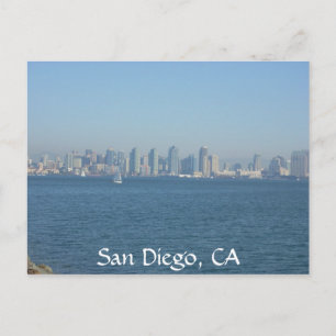 San Diego, CA Postkarte