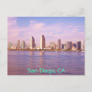 San Diego, CA Postkarte