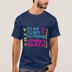 San Diego CA Womens März Januar 2019 Eklig T-Shirt