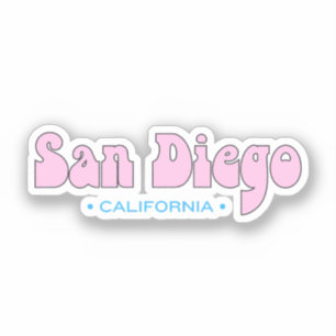 San Diego California Aufkleber