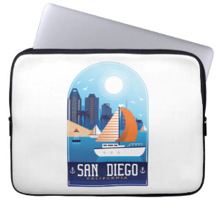 San Diego California Laptopschutzhülle