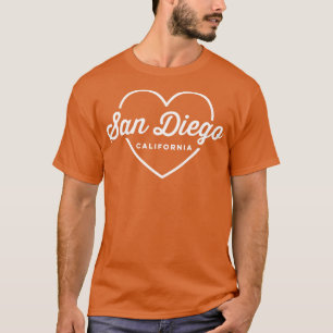 San Diego California Liebe T-Shirt