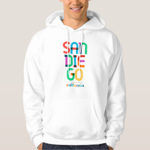 San Diego California Mitte des Jahrhunderts, Pop A Hoodie